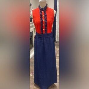 Vintage 60s Maxi Dress